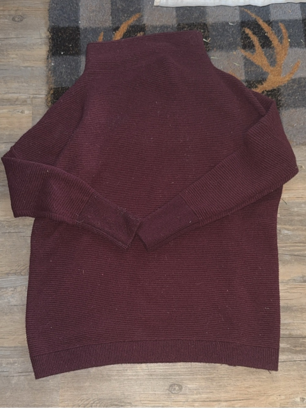 Oak & Ivy Women's Ottoman Mock Neck tunic